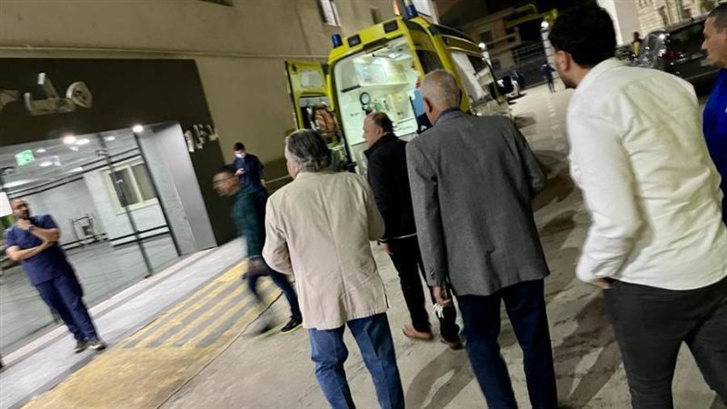 نقل المصابين للمستشفى