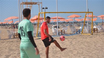 الإسكندرية تستضيف مباريات الدوري المصري الممتاز لكرة الطائرة الشاطئية رجال بشاطئ إسحاق حلمي