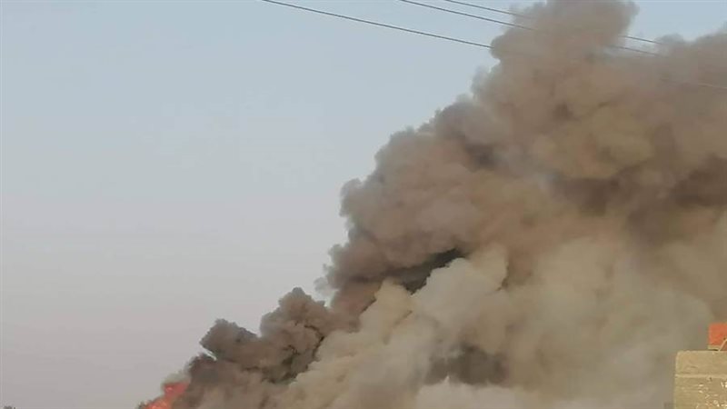 السيطرة على حريق