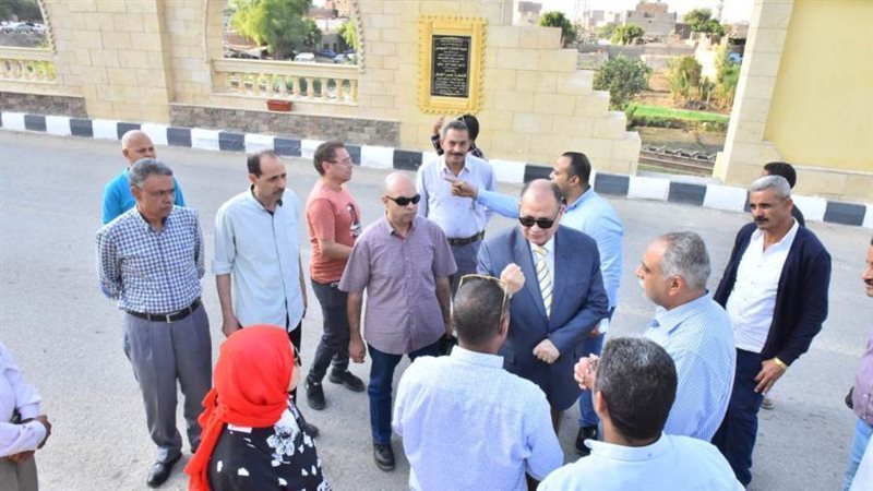 محافظ أسيوط يتفقد