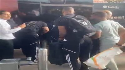 بعثة الأهلي تصل مطار القاهرة