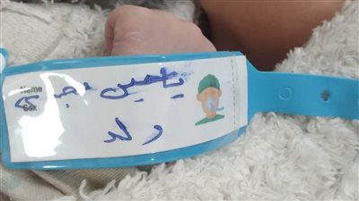 العثورعلي طفل رضيع بمقابر غيته ببليس بالشرقية 