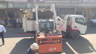 رفع 1983طن مخلفات في 14 مركزًا ومدينة بكفر الشيخ 