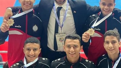 عبدالله التهامي ومحمد أشرف يحرزان ذهبية بطولة العالم للكاراتيه بتركيا