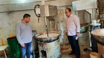 ضبط مصنعين دون ترخيص ومستودع حديد خلال حملة بالدقهلية 