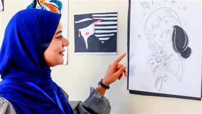  التغير المناخي.. العنصر الحاضر في رسومات منار عادل