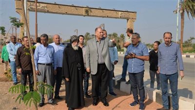 محافظ أسيوط يتفقد أعمال التطوير الشاملة لمسار رحلة العائلة المقدسة