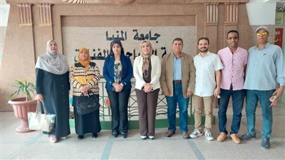 لجنة تقييم الأسبوع البيئي بجامعة المنيا تختتم زياراتها للكليات والإعلان عن أفضل كلية قريبًا