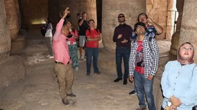 جامعة سوهاج تنظم رحلة سياحية للوفد الهولندي للمعالم التاريخية والدينية بالمحافظة 