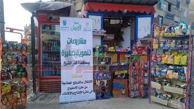 أكشاك مجهزة بالبضاعة والديب فريزر.. مشروعات لذوى الهمم بكفر الشيخ