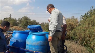 تحرير 28 محضرا مخالفا ومصادرة طني ألبان غير صالحة خلال حملات تفتيشية بمركزي بني مزار وديرمواس