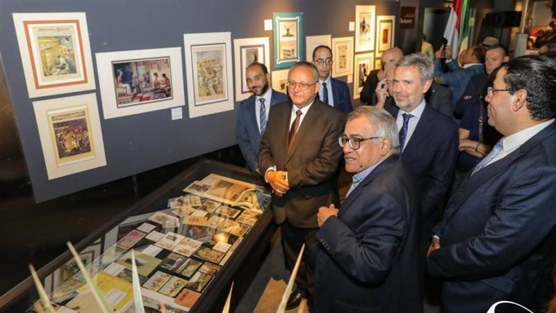 افتتاح معرض توت عنخ