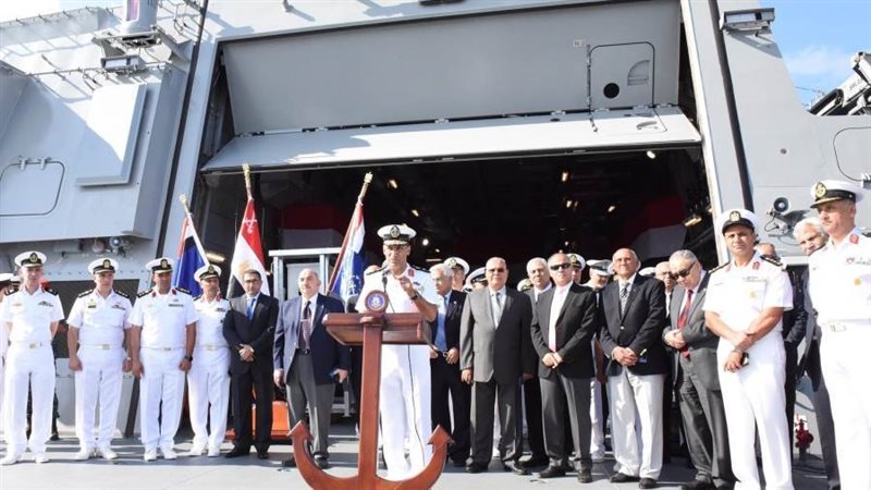 وصول الفرقاطة العزيز