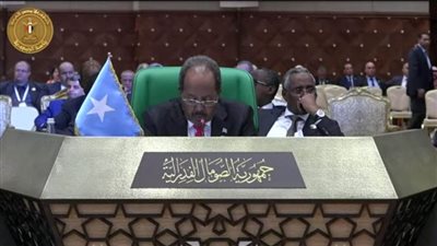 الرئيس الصومالي يدعو لتوحيد الجهود لتفعيل آليات العمل العربي المشترك