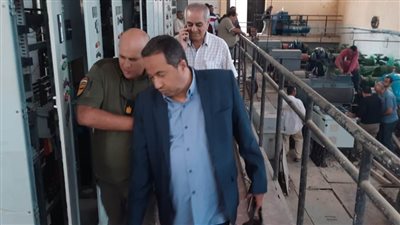 رئيس شركة المياه والصرف بدمياط يقوم بجولات ميدانية لمتابعة كفاءة التشغيل وخطط الإحلال والتجديد