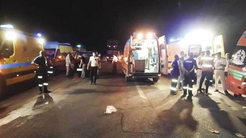 حادث تصادم سيارتين