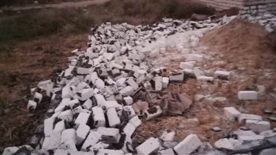 إزالة 12 حالة تعدٍ على الأراضى الزراعية وأملاك الدولة بالبحيرة