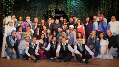 خالد جلال يشهد عرض 