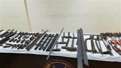 ضبط ورشة لتصنيع الأسلحة النارية والاتجار بها بأسيوط