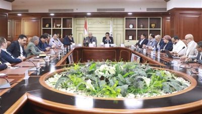 محافظ بني سويف ووزير الصحة يبحثان مع النواب تحسين الخدمات الصحية