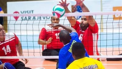 منتخب الطائرة جلوس يهزم رواندا ويتأهل لثمن نهائي بطولة العالم