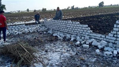 إزالة 19 حالة تعدٍ على الأراضى الزراعية وأملاك الدولة بالبحيرة