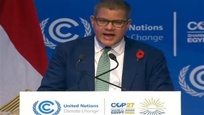 رئيس مؤتمر Cop26 يثني على حفاوة الترحيب المصري في افتتاح Cop27