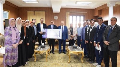 جامعة بني سويف الأولى في مسابقة التغير المناخي بمشاركة 40 جامعة مصرية