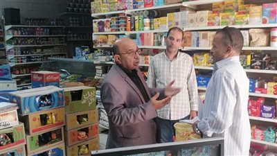 تحرير 10 مخالفات تموينية متنوعة بمغاغة شمال المنيا