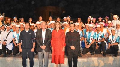 وزيرة الثقافة تفتتح الفعاليات الفنية المقامة على هامش قمة المناخ 