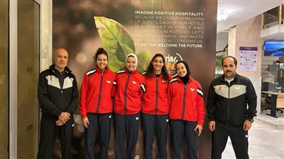 بتروجت يتصدر المجموعة الرابعة في دوري تنس الطاولة للسيدات