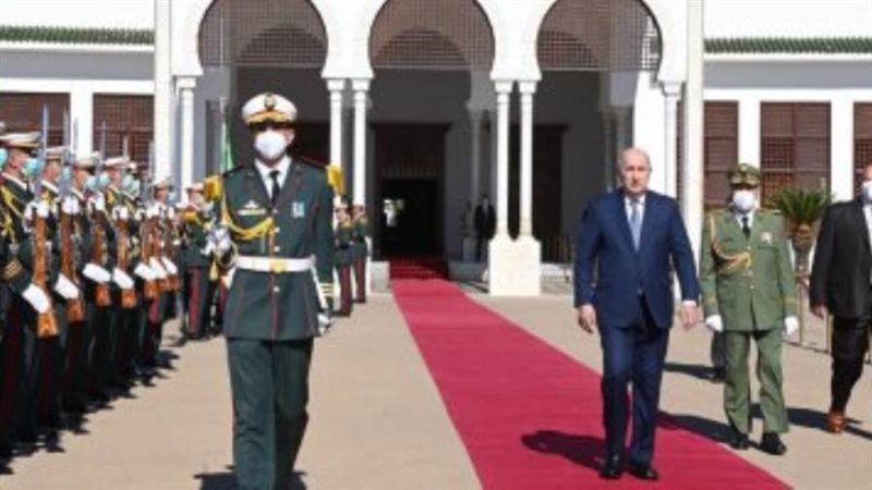 الرئيس الجزائري عبدالمجيد