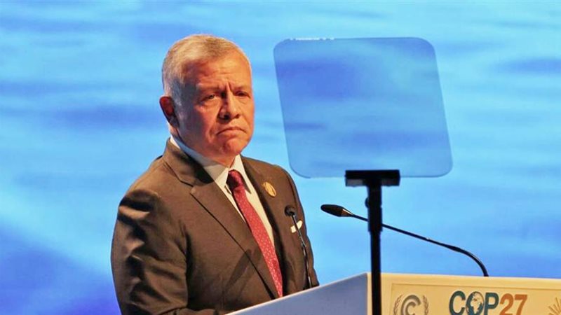 العاهل الأردني الملك