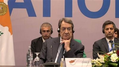 الرئيس القبرصي في كلمته الختامية: أشعر بالفخر لحضور هذا المؤتمر المهم بشرم الشيخ