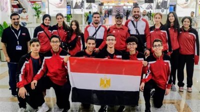 ناشئو الفراعنة للريشة الطائرة يصلون إلى الكويت للمشاركة بالبطولة العربية
