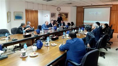 نائب رئيس المنطقة الاقتصادية لقناة السويس يبحث مع تويوتا تسوشو سبل التعاون والفرص الاستثمارية