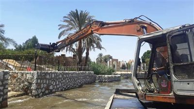 إزالة 1964 حالة تعدٍ بمساحة أكثر من 204 آلاف متر مربع خلال عام في سوهاج