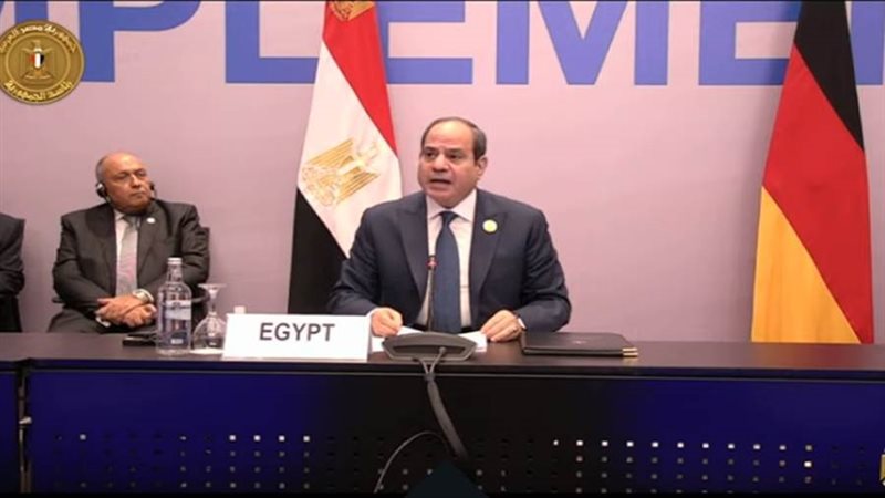 الرئيس السيسي خلال