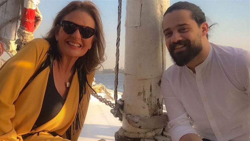 بكر شمدين والفنانة