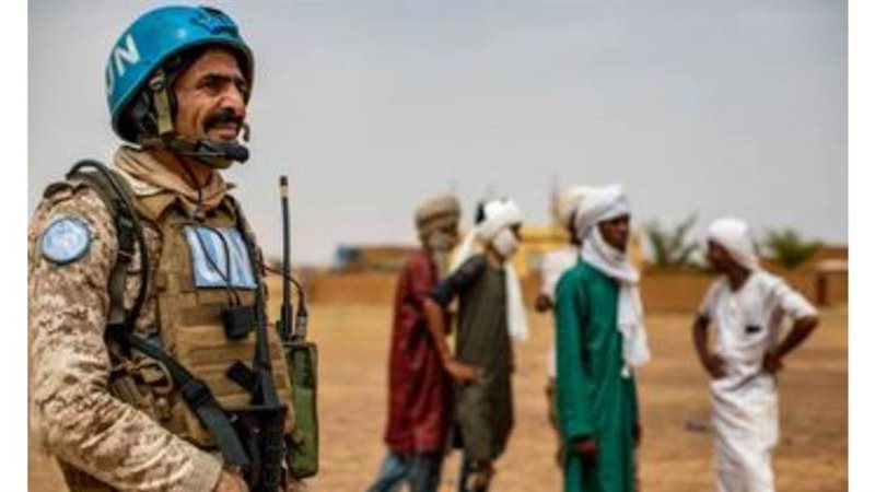 أحد أفراد حفظ السلام