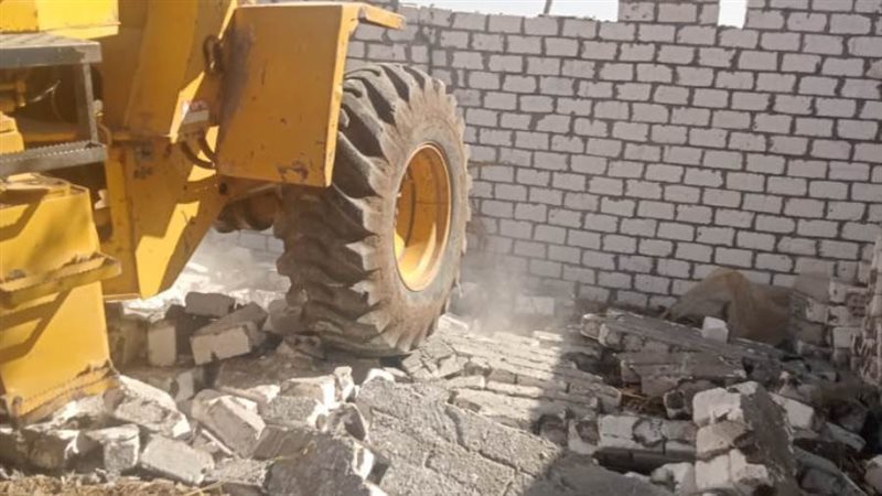 ازافة التعديات بالبحيرة