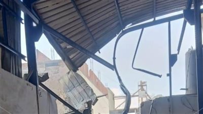 إصابة 3 أشخاص في حريق مصنع أنابيب الأكسجين بالبحيرة