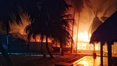 جزر المالديف : مقتل 10 أشخاص جراء حريق شب في مبنى يأوي عمالًا أجانب