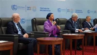 وزيرة البيئة: مصر تقدم رسالة للعالم بأهمية العلم كسلاح للتصدي لآثار التغيرات المناخية