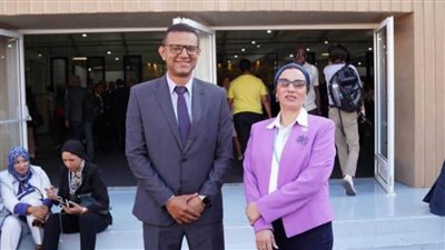  وزيرة البيئة تستقبل المغامر المصري 