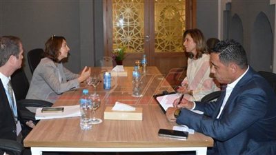 د.نيفين الكيلاني تلتقي الأميرة الأردنية ريم علي بقمة المناخ بشرم الشيخ