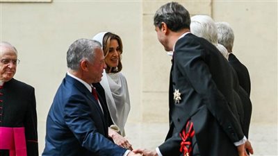 ملك الأردن يؤكد لبابا الفاتيكان خلال زيارته أن القدس مفتاح تحقيق السلام في المنطقة