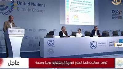بث مباشر.. لجلسات اليوم السادس لمؤتمر تغير المناخ 