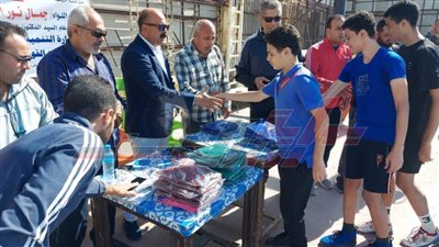 تنظيم المهرجان الرياضي لكرة السلة احتفالًا بالعيد القومي لكفر الشيخ