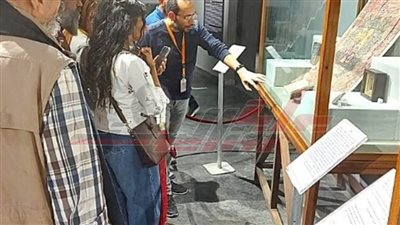 معرض للمشغولات والتطريز للمسنين وزيارات طلاب المدارس لمتحف كفر الشيخ